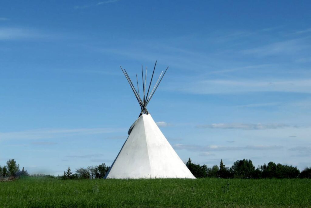 Tipi in Feild